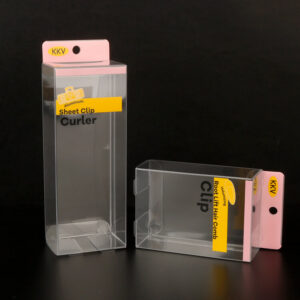 Hanger Hairpin PVC PET Packaging Box