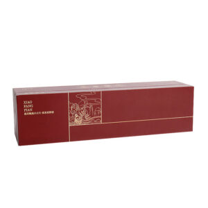 Red Luxury Tea Box Packaging