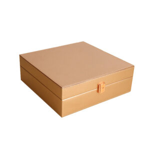 PU Leather Storage Jewelry Box Packaging